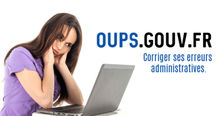 Oups.gouv.fr site du droit  l'erreur dans ses dclarations  l'administration